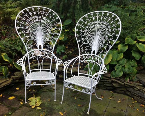 Salterini Peacock Patio Chairs
